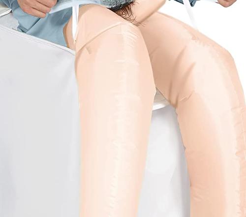 COSTUME DIVERTENTE TOILET UOMO SEDUTO SUL WATER GONFIABILE TAGLIA 52-54