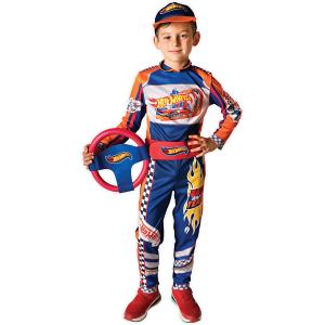 COSTUME PILOTA HOT WHEELS TAGLIA 8-10 ANNI