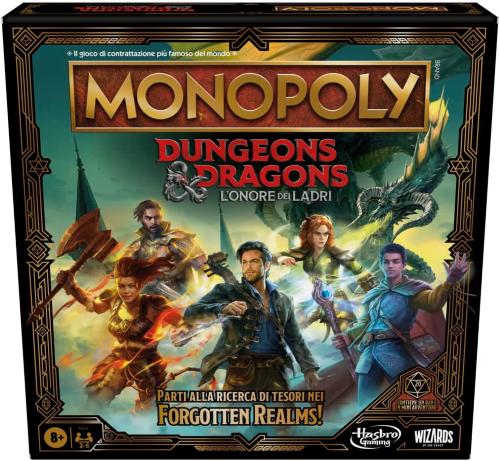 MONOPOLY DUNGEONS AND DRAGONS MOVIE - L'ONORE DEI LADRI 