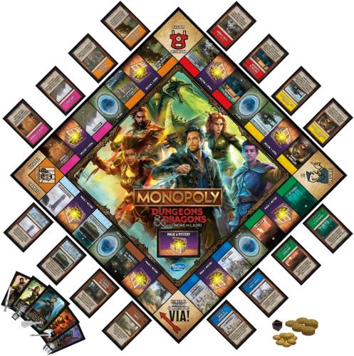 MONOPOLY DUNGEONS AND DRAGONS MOVIE - L'ONORE DEI LADRI 