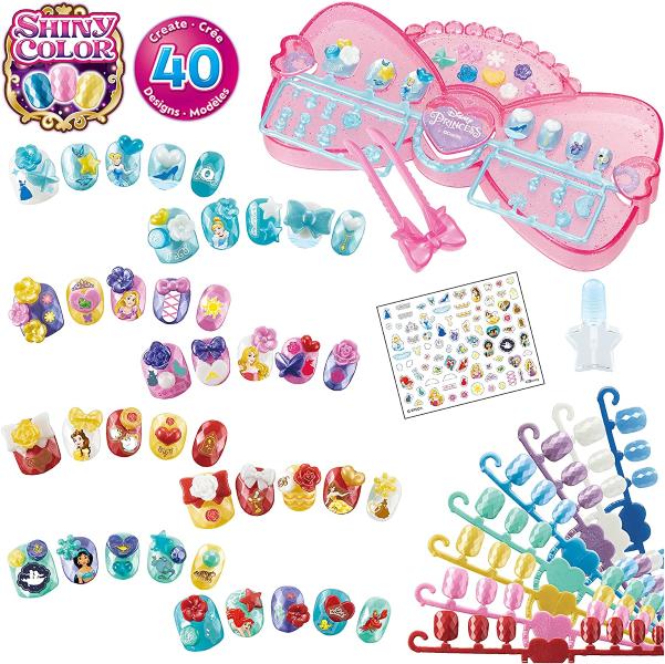 AQUABEADS NAIL STUDIO DISNEY PRINCESS UNGHIE