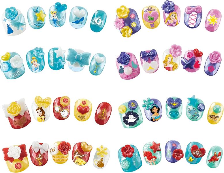 AQUABEADS NAIL STUDIO DISNEY PRINCESS UNGHIE