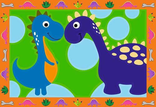 CREART SERIE JUNIOR: 2 X DINOSAURI