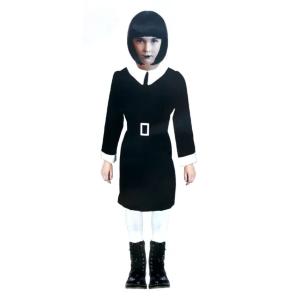 COSTUME FIGLIA BLACK DAY MERCOLEDI TAGLIA 3 4-5 ANNI