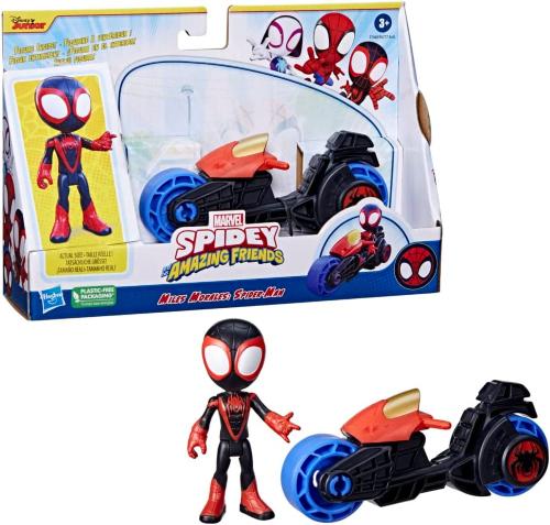 SPIDEY AMAZING FRIENDS MOTO MILES MORALES SPIDER-MAN