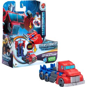 TRANSFORMERS EARTHSPARK 1 STEP FLIP CHANGER OPTIMUS PRIME