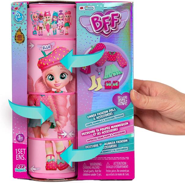 BFF CRY BABIES SERIE 2 FASHION DOLL 20 CM ELLA