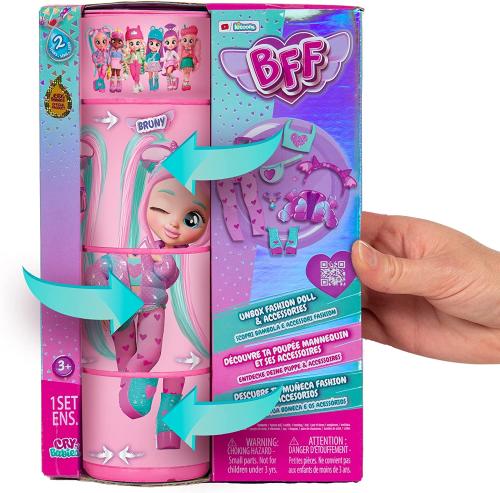 BFF CRY BABIES SERIE 2 FASHION DOLL 20 CM BRUNY