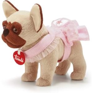 PELUCHE BULLDOG FRANCESE MISS ELEGANT DRESS XS