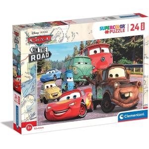 PUZZLE 24 PZ MAXI CARS ON THE ROAD