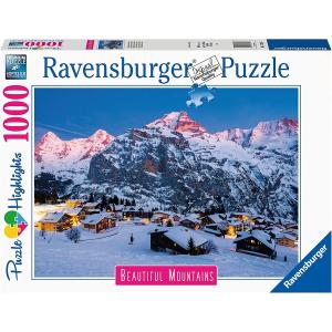 PUZZLE 1000 PZ HIGHLIGHTS OBERLAND BERNESE, SVIZZERA