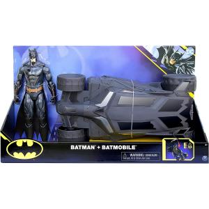 BATMAN BATMOBILE CON PERSONAGGIO 30 CM