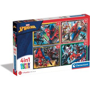 PUZZLE 4 IN 1 SPIDERMAN 2023