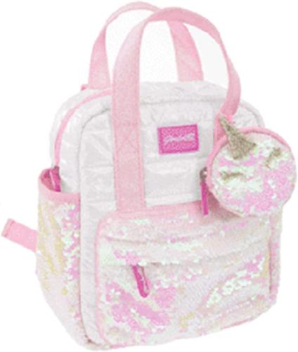 GIRABRILLA PUFFER MINI ZAINO BIANCO