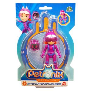 PETRONIX DEFENDERS PERSONAGGIO MISSIONE CON ZAINO 7 CM EMMA