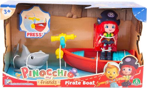 PINOCCHIO BARCA DEI PIRATI CON PERSONAGGIO FREEDA
