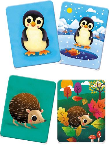 SAPIENTINO BABY MONTESSORI CARD LE CASE DEI CUCCIOLI
