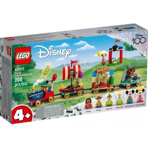 LEGO DISNEY ANIMATION TRENO DELLE CELEBRAZIONI SERIE 100° ANNIVERSARIO CON CARRI VAIANA WOODY PETER PAN