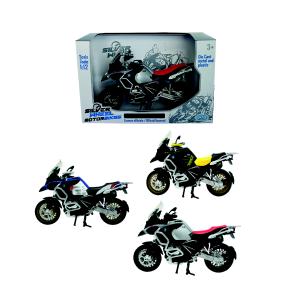 SILVER WHEEL - MOTO BMW R1250 GS ADVENTURE SCALA 1:12