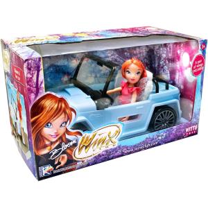 WINX BLING JEEP AUTO DI BLOOM CON BAMBOLA INCLUSA