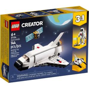 LEGO CREATOR - 3 IN 1 SPACE SHUTTLE SET CON ASTRONAUTA E AUSTRONAVE