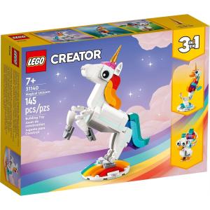 LEGO CREATOR - 3 IN 1 UNICORNO MAGICO CON ARCOBALENO