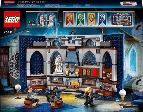 LEGO 76412 Harry Potter Stendardo della Casa Tassorosso da Parete, Sala  Comune del Castello di Hogwarts