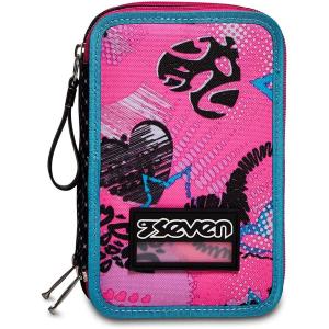 ASTUCCIO 3 ZIP GLAM HEART GIRL