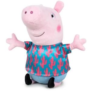 PEPPA PIG PELUCHE 31 CM GEORGE CAMICIA CON CACTUS