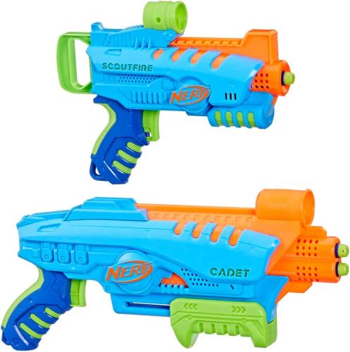 NERF ELITE JR ULTIMATE STARTER SET 2 BERSAGLI E 15 DARDI