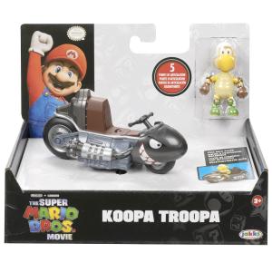 SUPER MARIO BROS MOVIE PERSONAGGI CON KART - KOOPA TROOPA