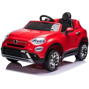 AUTO ELETTRICA FIAT 500 X ROSSA 12V CON RADIOCOMANDO 