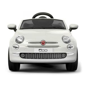 AUTO ELETTRICA FIAT 500 BIANCO 12V CON RADIOCOMANDO 