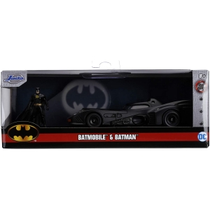 BATMAN BATMOBILE 1:32 - BATMOBILE 1989 & BATMAN NERO