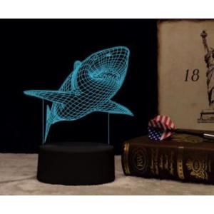 LAMPADA LED 3D SQUALO