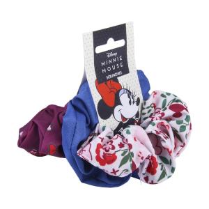 ACCESSORI CAPELLI ELASTICO PER CAPELLI IN TELA 3 PZ MINNIE