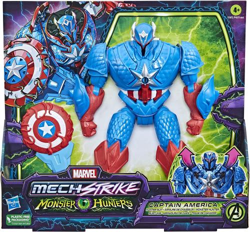MARVEL MECH STRIKE MONSTER HUNTER CAPITAN AMERICA DELUXE 20 CM 