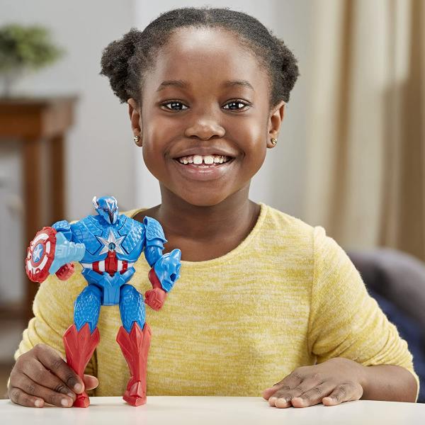 MARVEL MECH STRIKE MONSTER HUNTER CAPITAN AMERICA DELUXE 20 CM 