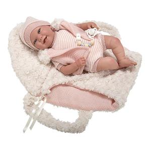 ARIAS - REBORN 45 CM ROSA CON SACCO NANNA 98127