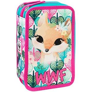 ASTUCCIO CORREDO 3 ZIP WWF ROSA ILLUSTRATO