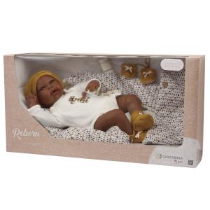 ARIAS - REBORN CON CORPO MORBIDO 45 CM MULATTO JACOB 98120/GP
