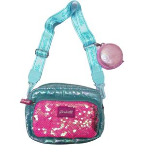 GIRABRILLA PUFFER BORSA POCHETTE AZZURRO TIFFANY