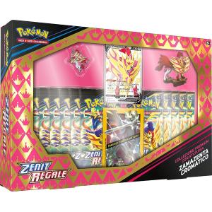 CARTE POKEMON FIGURE COLLECTION CON PERSONAGGIO ZAMANTEA CROMATICO ZENIT REGALE