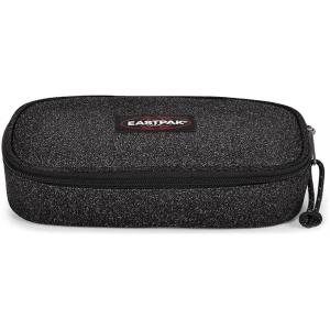 ASTUCCIO BUSTINA OVALE NERO GLITTER SPARK BLACK EASTPAK - EK000717N981