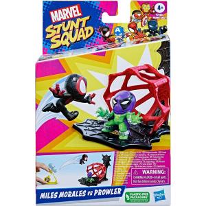 MARVEL STUNT SQUAD - VILLAIN MILES MORALES VS PROWLER