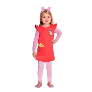COSTUME PEPPA PIG IN SCATOLA TAGLIA 3-5 ANNI