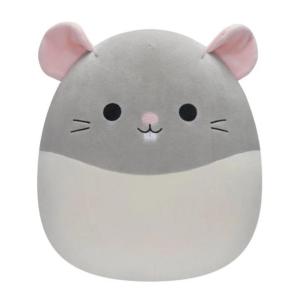 SQUISHMALLOWS PELUCHE 30 CM GREY E WHITE RAT TOPOLINO