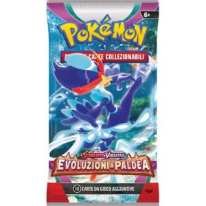 POKEMON BUSTINA SINGOLA SCARLATTO E VIOLETTO 