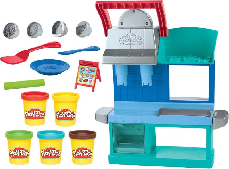 PLAY DOH BUSY CHEFS RESTAURANT PLAYSET RISTORANTE DEGLI CHEF IN CARRIERA