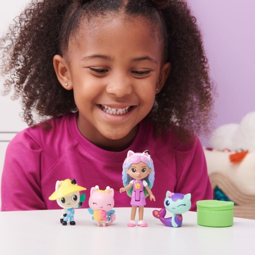 GABBY DOLLHOUSE GABBY E AMICI FIGURE SET 4 PERSONAGGI